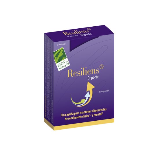 100% Natural Resiliens Deporte 30 cápsulas