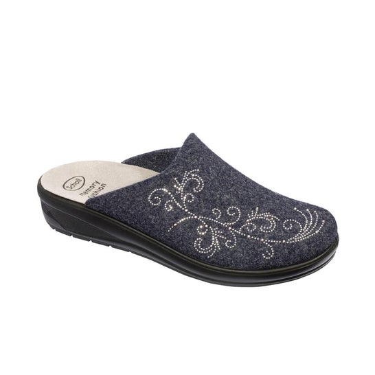 Scholl Esther 2.0 Pantufla Azul Claro Talla 36 1 Par