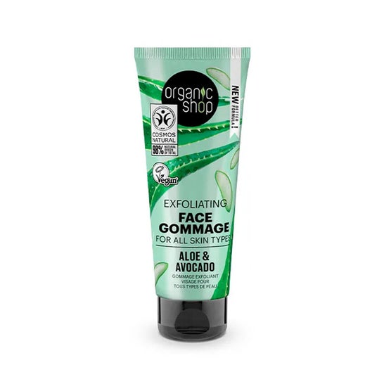 Organic Shop Face Gommage Aloe Avocado 75ml