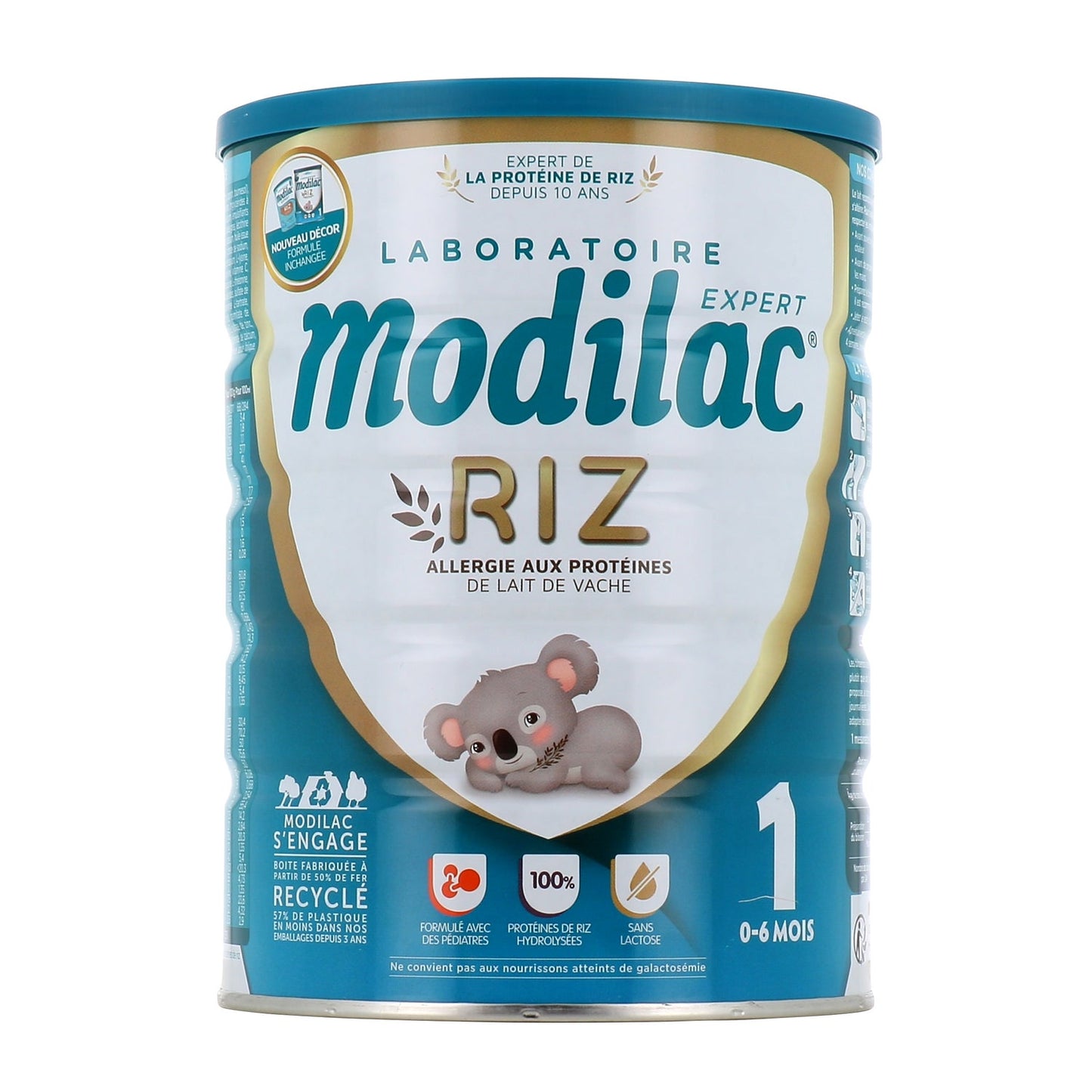 Modilac Expert Riz Lait 1er Age 800g