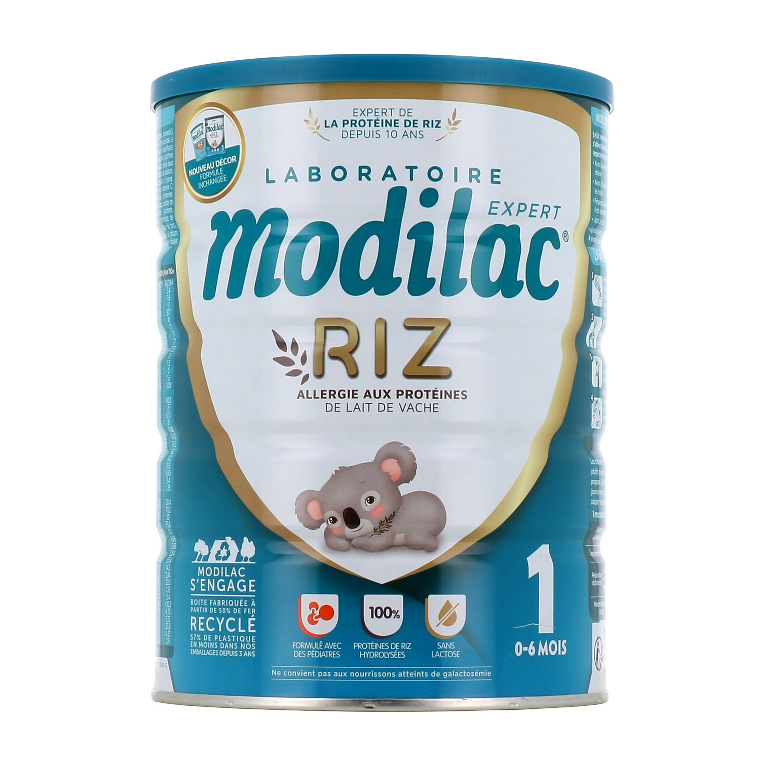 Modilac Expert Riz Lait 1er Age 800g