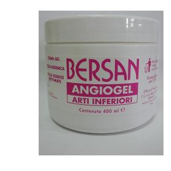 Bersan Angiogel Gel Crema Miembros Inferiores 400ml