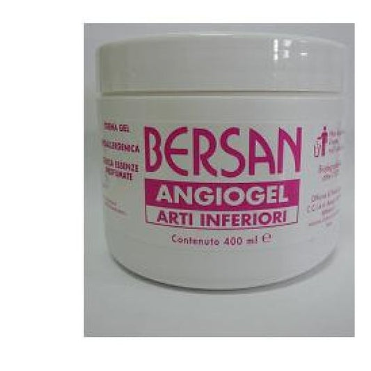 Bersan Angiogel Gel Crema Miembros Inferiores 400ml