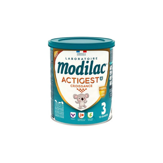 Modilac Actigest + Croissance 3 Lait Poudre 12-36 Mois 800g