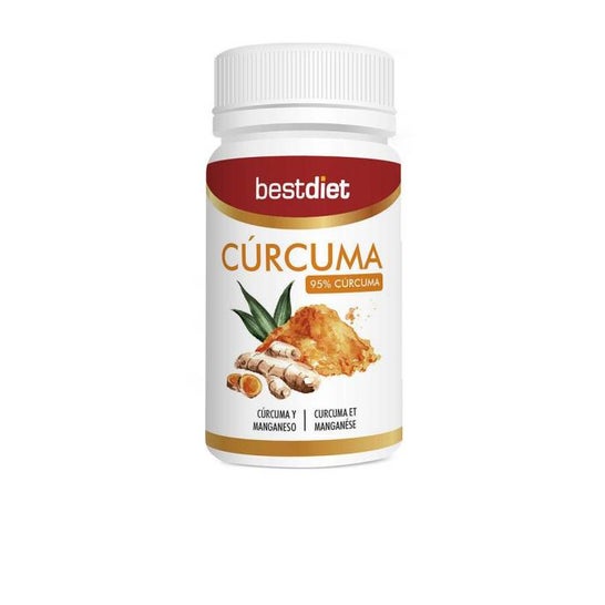 Bestdiet Cúrcuma + Manganeso 376mg 30caps
