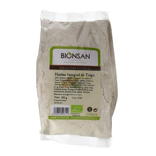 Bionsan Harina Trigo Integral Bio 500 g