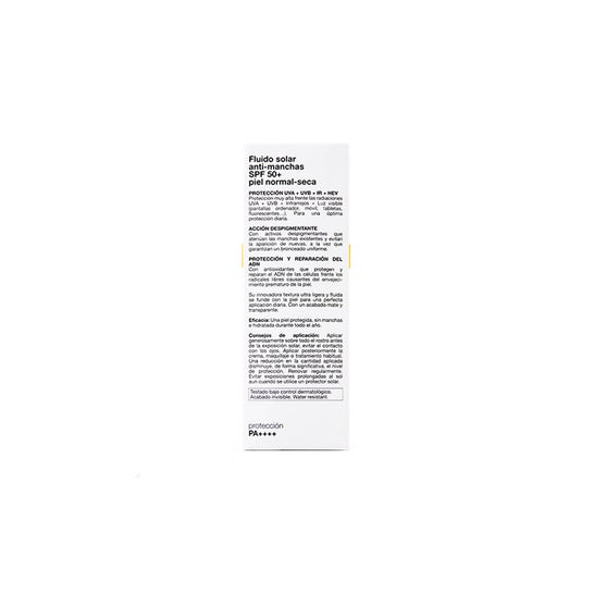 Bella Aurora Protector Solar Facial Anti-Manchas Piel Normal-Seca SPF50+ 50ml