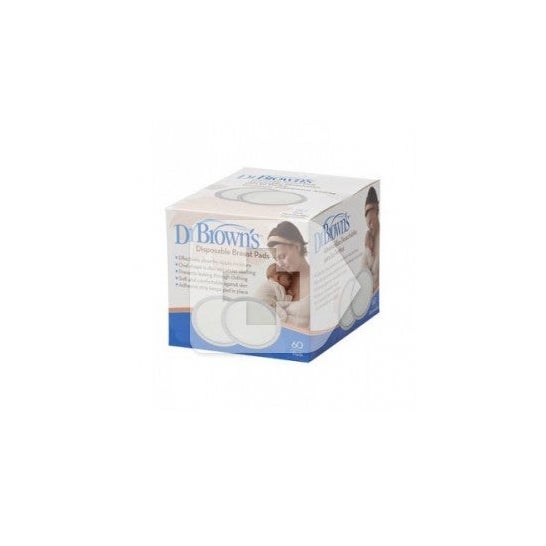 Dr Browns discos absorbentes lactancia 60uds