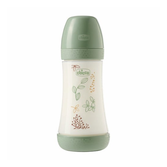 Chicco Biberão Perfect 5 Eco+ Silicone 240 ml Verde 1 Unidade