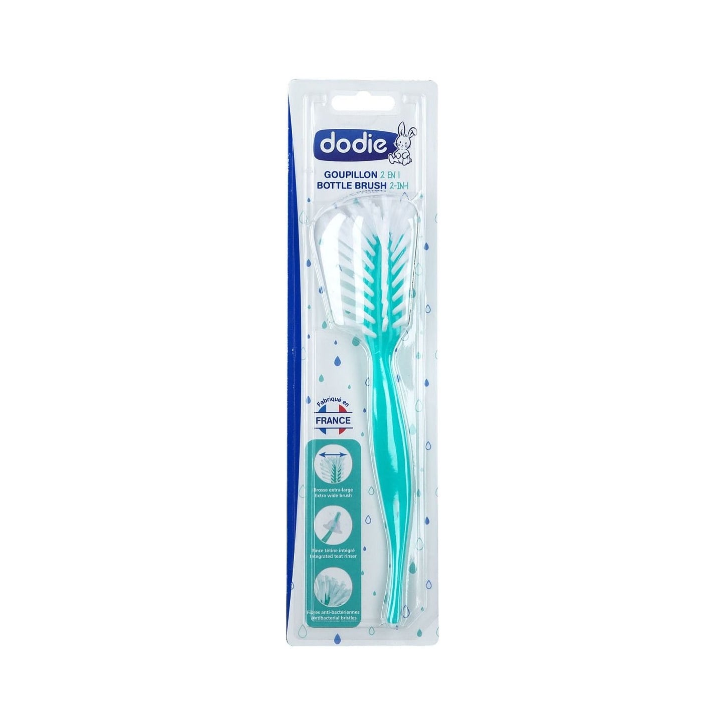 Dodie Cepillo 2en1 para Biberón y Tetinas