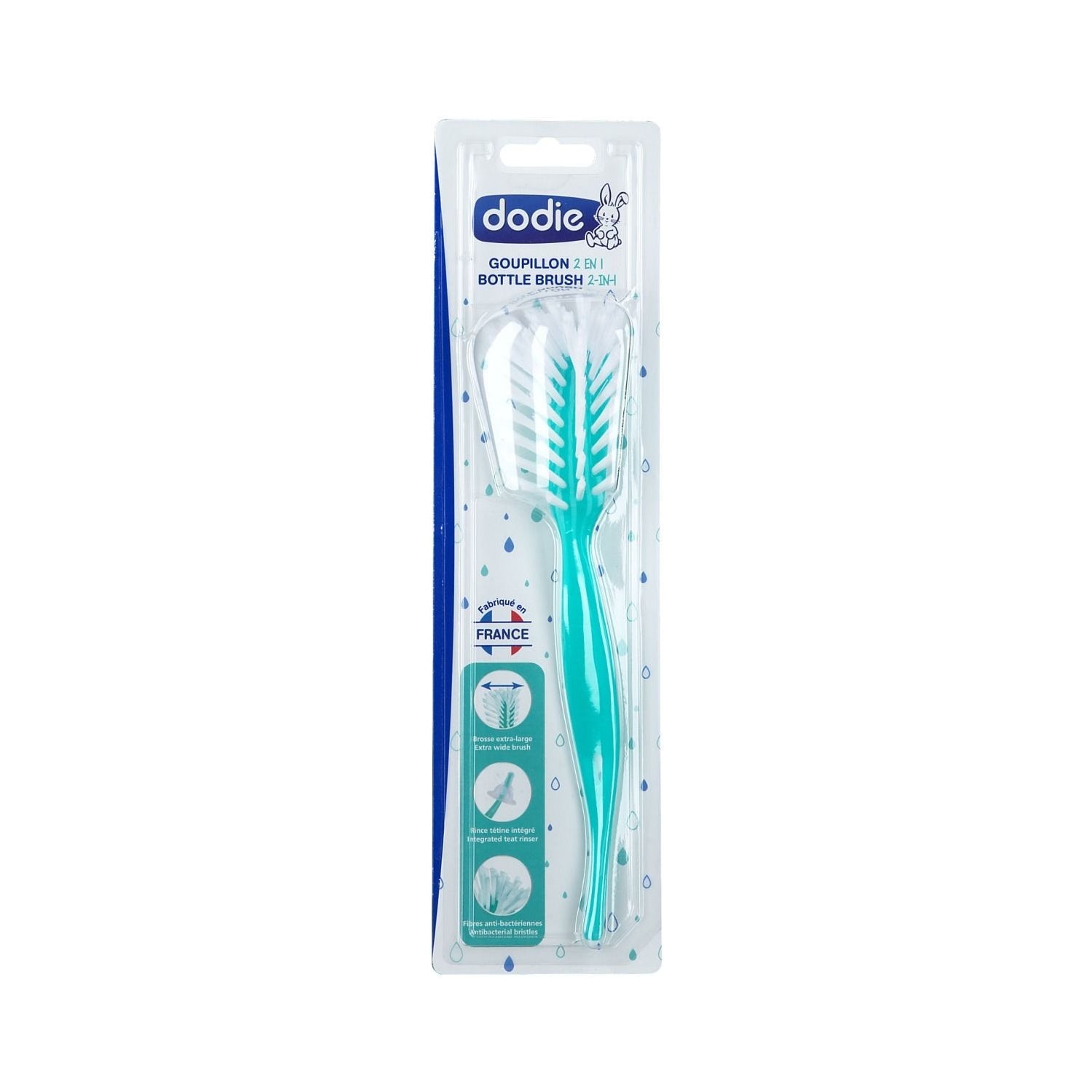 Dodie Cepillo 2en1 para Biberón y Tetinas