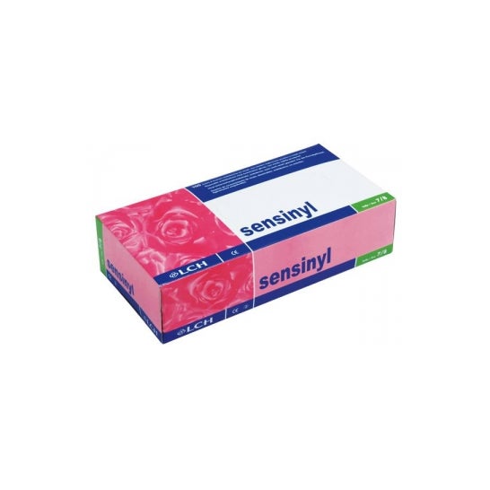 Sensinyl Guantes Vinilo Polvo Talla 6/7 100 uds