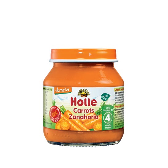 Holle Tarrito Zanahoria y Patata +4M 125g