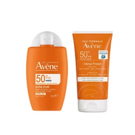Avène Pack Solar Ultra-Mat Fluido P. Normales a Mixtas SPF50+ 50ml + Intense Protect SPF50+ 150ml