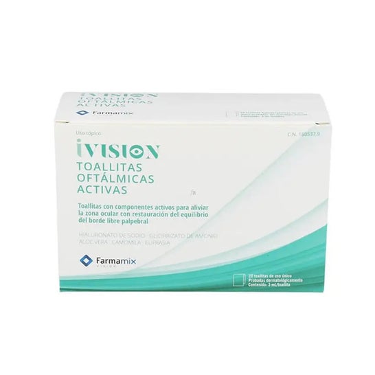 Ivision Toallitas Activas 20 U