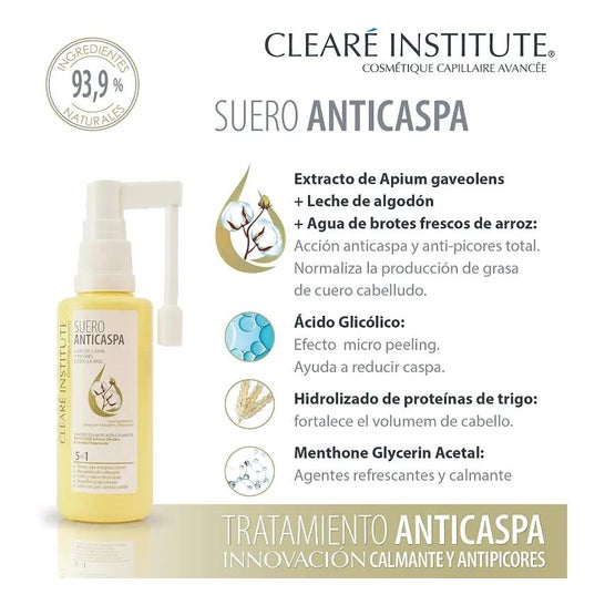 Phergal Clearé Institute Suero Anticaspa 75 ml