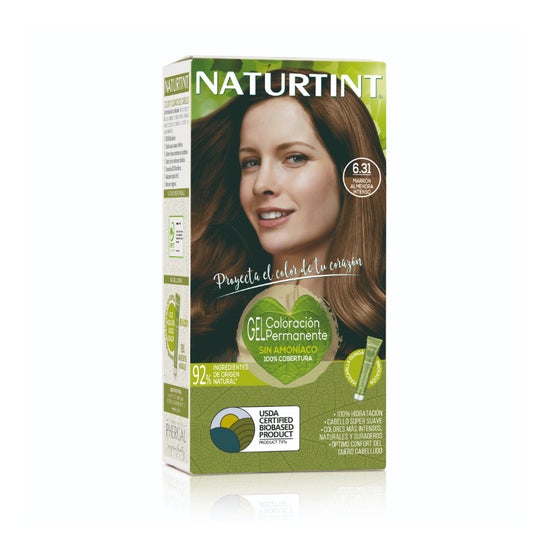 Naturtint Tinte de Cabello 6.31 Marrón Almendra Intenso 1ud