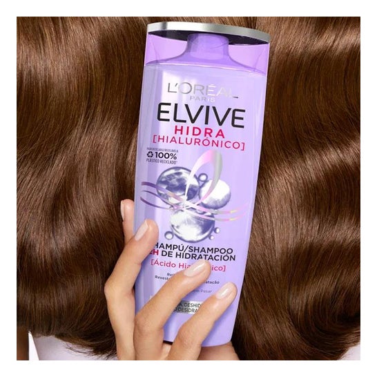 L'Oréal Elvive Hidra Hialurónico Champú 72 H Hidratación 370 ml