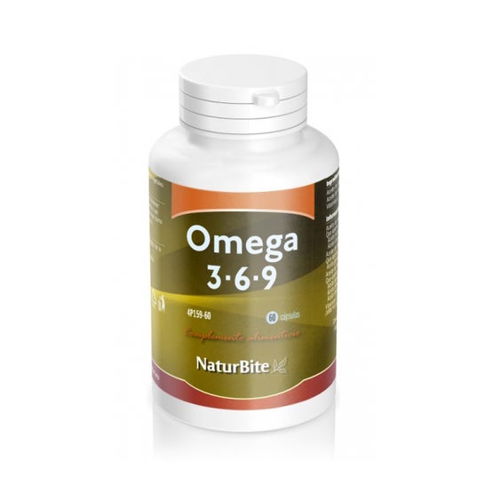 NaturBite Omega 3, 6 y 9 60 caps