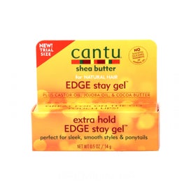 Cantu Natural Hair Gel Fijador Extra Hold Edge Manteca Karité 64g