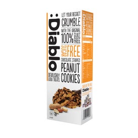 :Diablo Cookies de Cacahuete Bañadas En Chocolate 150g