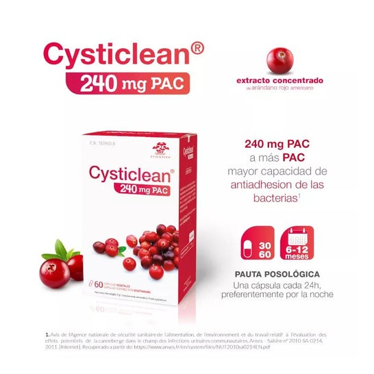 Cysticlean 240mg 30caps