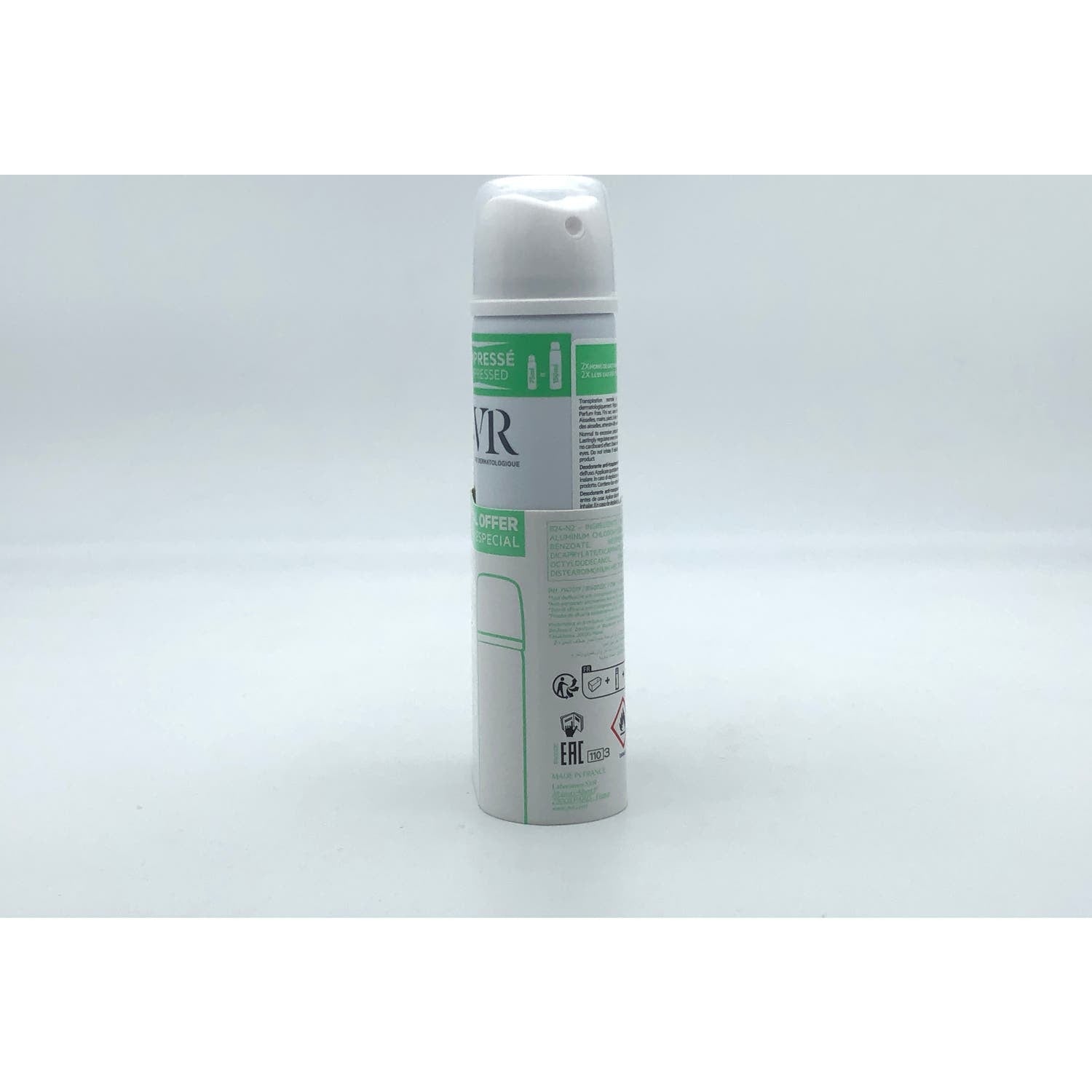 SVR Spirial Spray Desodorante Antitranspirante Intenso 48H 2x75ml