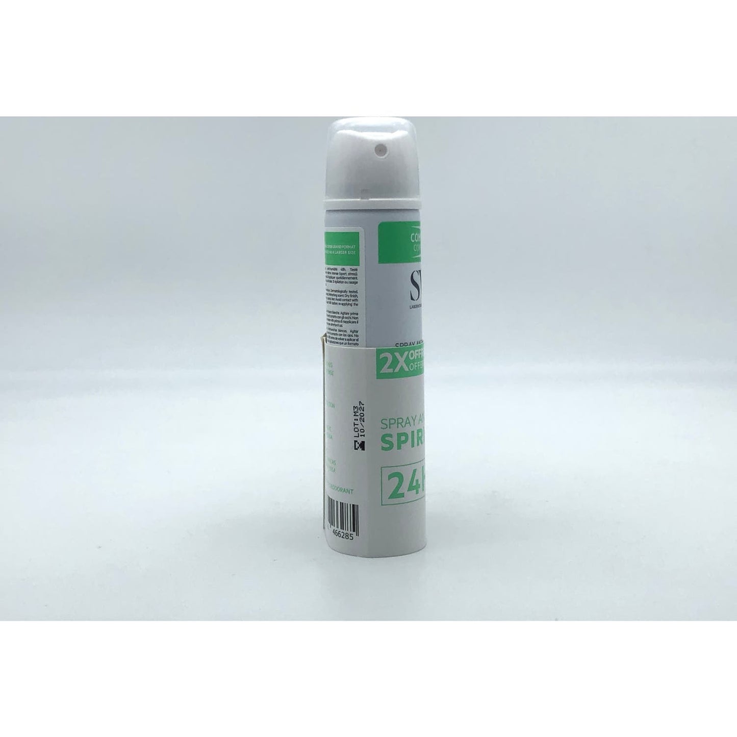 SVR Spirial Spray Desodorante Antitranspirante Intenso 48H 2x75ml
