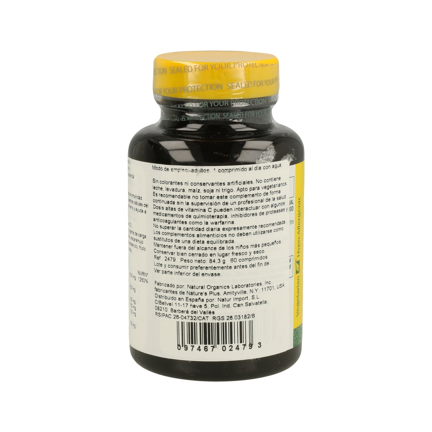 NaturesPlus Super C Complex 60comp
