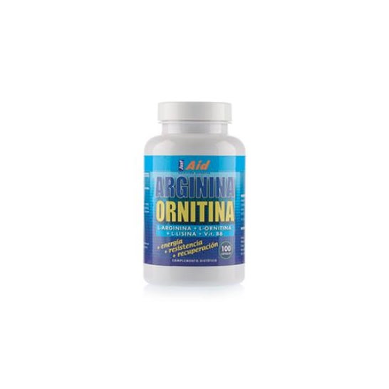 Just Aid Arginine + Ornithine Amino Acids 100 comp