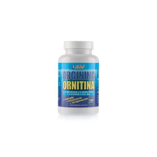 Just Aid Arginine + Ornithine Amino Acids 100 comp