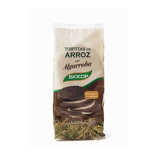 Biocop Tortitas Arroz Algarroba Bio 100g