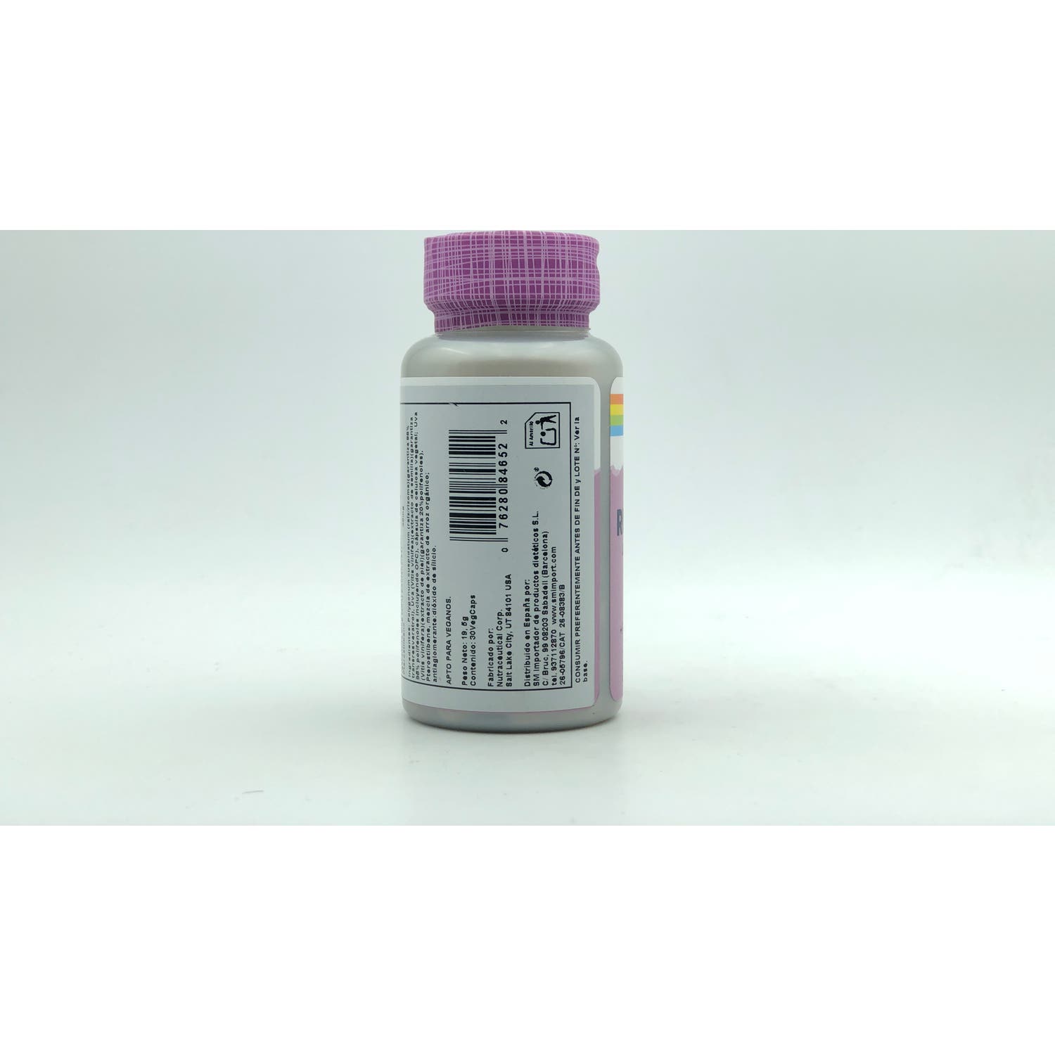 Solaray Super Resveratrol 250mg 30cáps