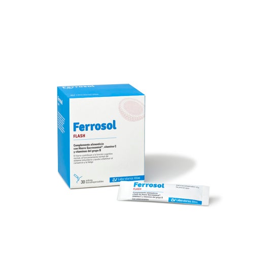 Ferrosol Flash Bucodispersables 30 sobres