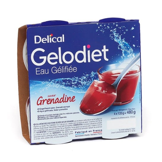 Delical Gelodiet Water gel gren 4X120