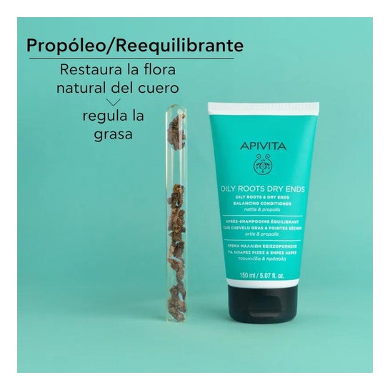 Apivita Acondicionador Raiz Grasa Puntas Secas 150ml
