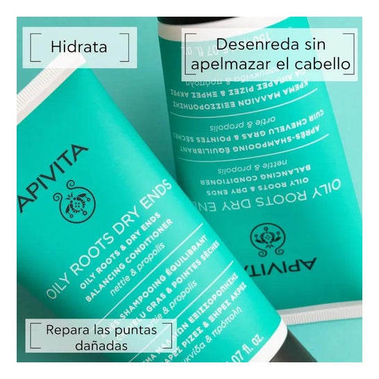 Apivita Acondicionador Raiz Grasa Puntas Secas 150ml