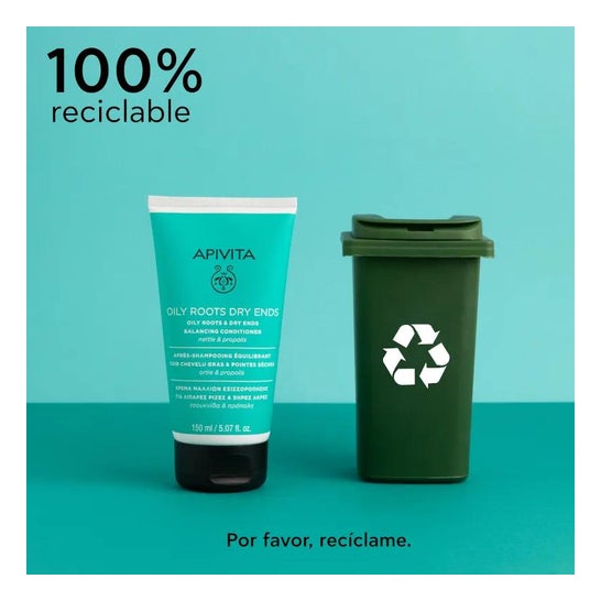 Apivita Acondicionador Raiz Grasa Puntas Secas 150ml