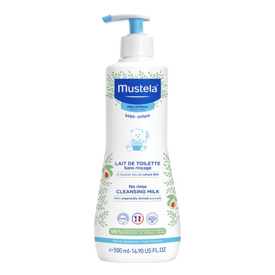 Mustela Leche limpiadora sin aclarado 500ml