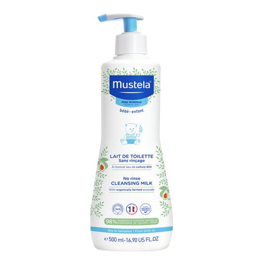 Mustela Leche limpiadora sin aclarado 500ml