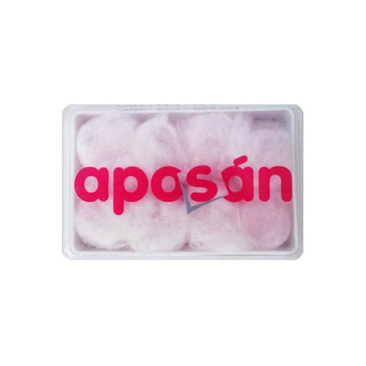 Aposán Tapones Cera con Algodón 8uds