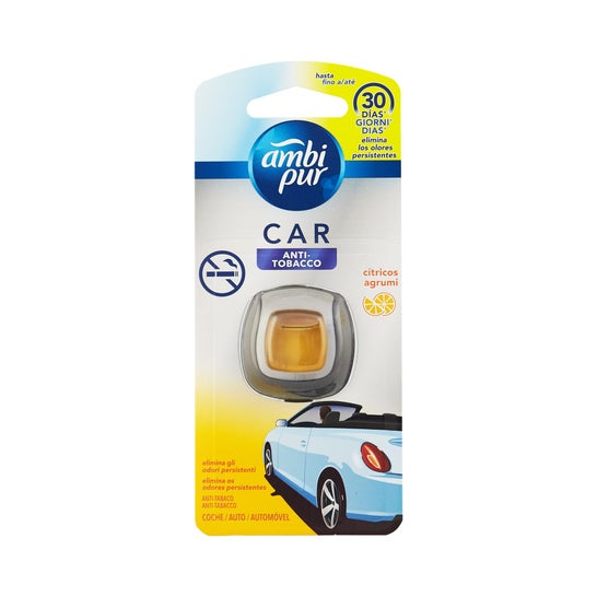 Ambi Pur Car Ambientador Desechable Anti-Tabaco 2ml