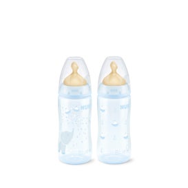 Nuk Biberon PP Latex First Choice T-1M Azul 300ml