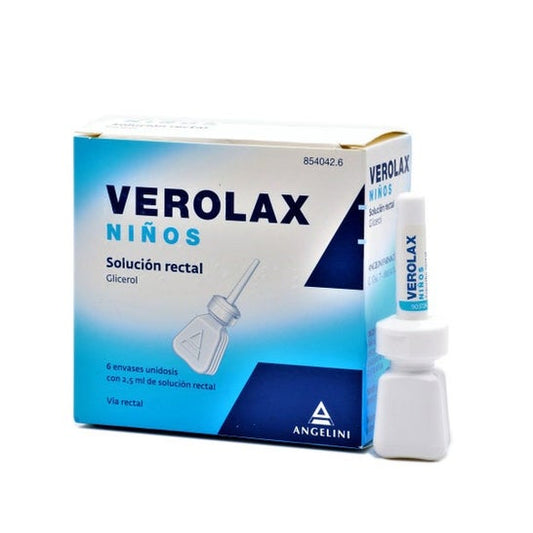 Verolax Niños 6 unidosis