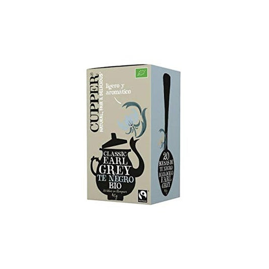 Cupper Classic Earl grey Bio 20 sobres