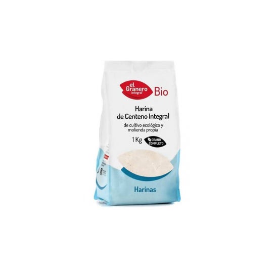 Granero Alimentacion Harina Centeno Integral Bio 500g