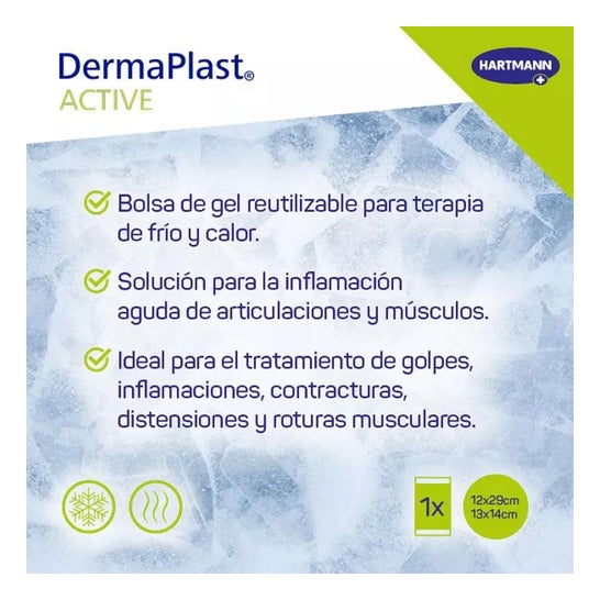 Dermaplast Active Bolsa de gel Frío Calor 13 X14 cm
