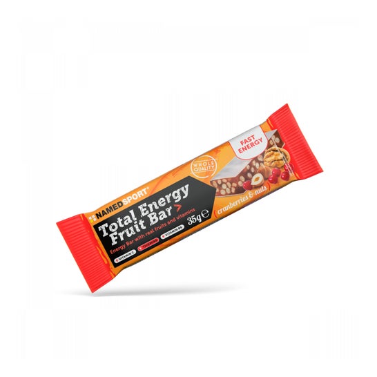 NamedSport Total Energy Fruit Bar Cranberries & Nuts 35 g