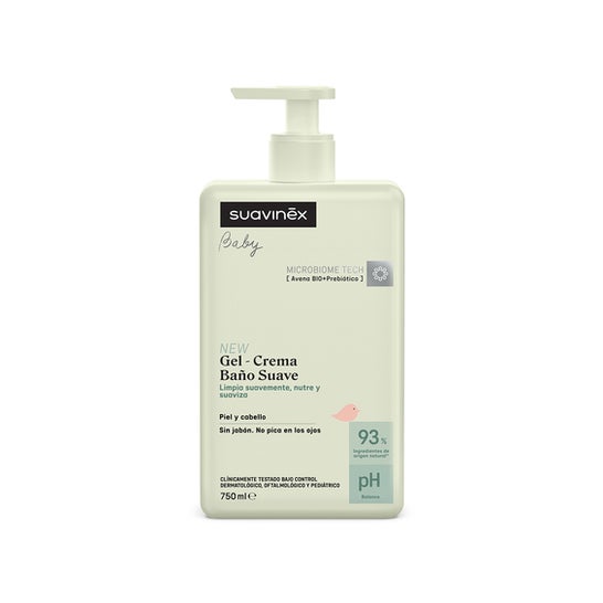 Suavinex Gel-Crema Baño Suave 750ml