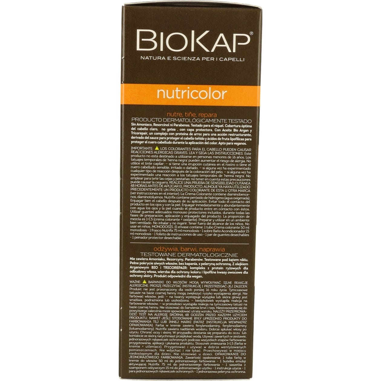 Biokap Tinte 6.3 Rubio Dorado Oscuro 140ml